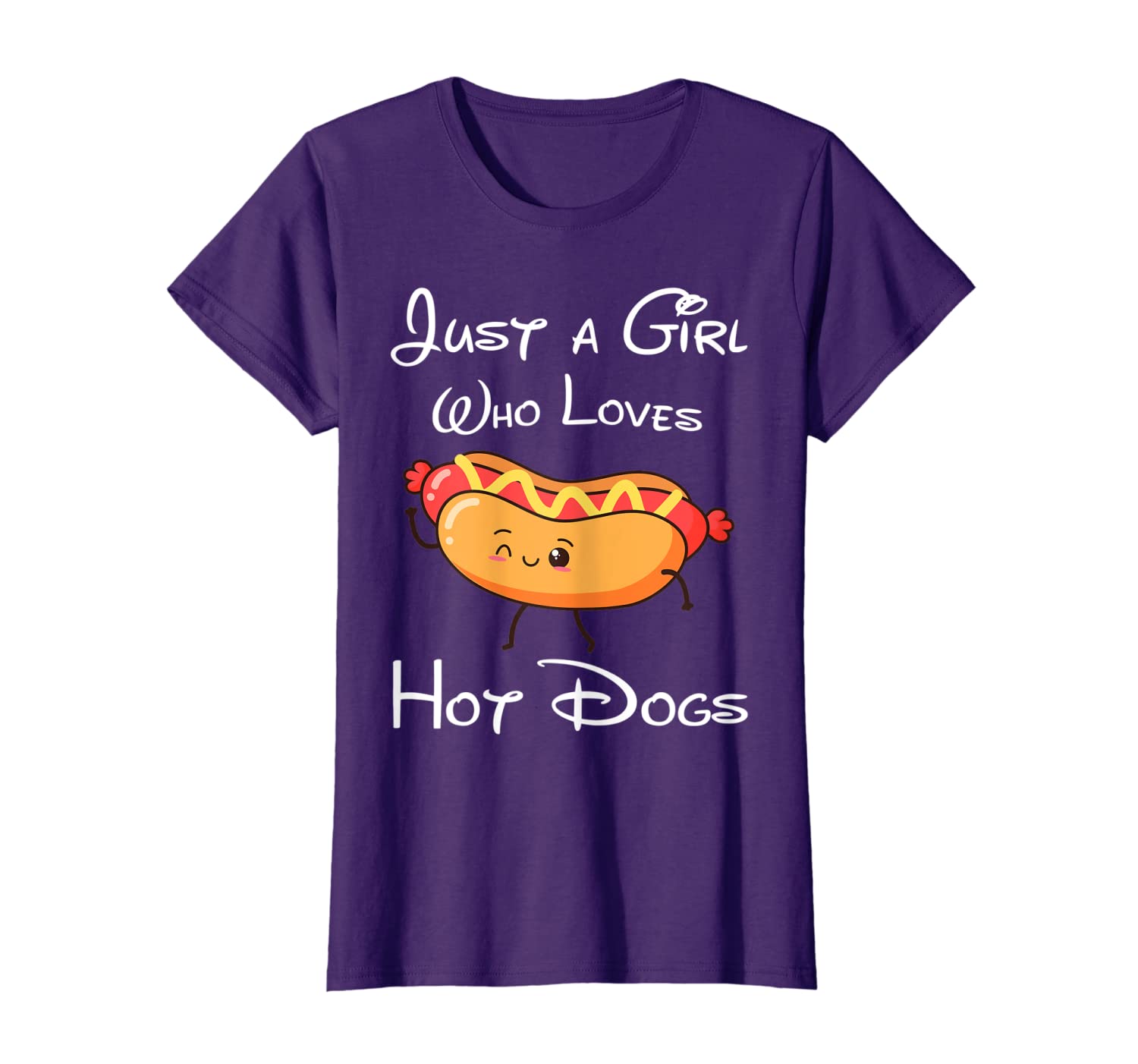 Just A Girl Who Loves Hot Dogs Hot Dog Sausages Lovers Gift T-Shirt, White;black 
Just A Girl Who Loves Hot Dogs Hot Dog Sausages Lovers Gift T-Shirt, White;black