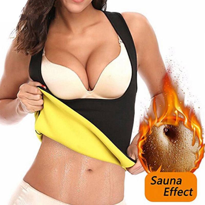 Women's Shapers Body Shaper For Women Waist Trainer Slim Sport Sweat Shirt With Sleeves Zipper Vest Neoprene Compression Belly Fat Burner, Black outside yellow
Women's Shapers Body Shaper For Women Waist Trainer Slim Sport Sweat Shirt With Sleeves Zipper Vest Neoprene Compression Belly Fat Burner, Black outside yellow
