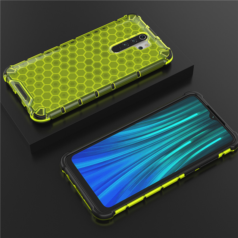 Shockproof Cases For Redmi Note 10 Pro Max 9 9T 8 8T Xiaomi POCO X3 NFC M3 Mi 11 Ultra 11i F3 Honeycomb Phone Cover, Green
Shockproof Cases For Redmi Note 10 Pro Max 9 9T 8 8T Xiaomi POCO X3 NFC M3 Mi 11 Ultra 11i F3 Honeycomb Phone Cover, Green