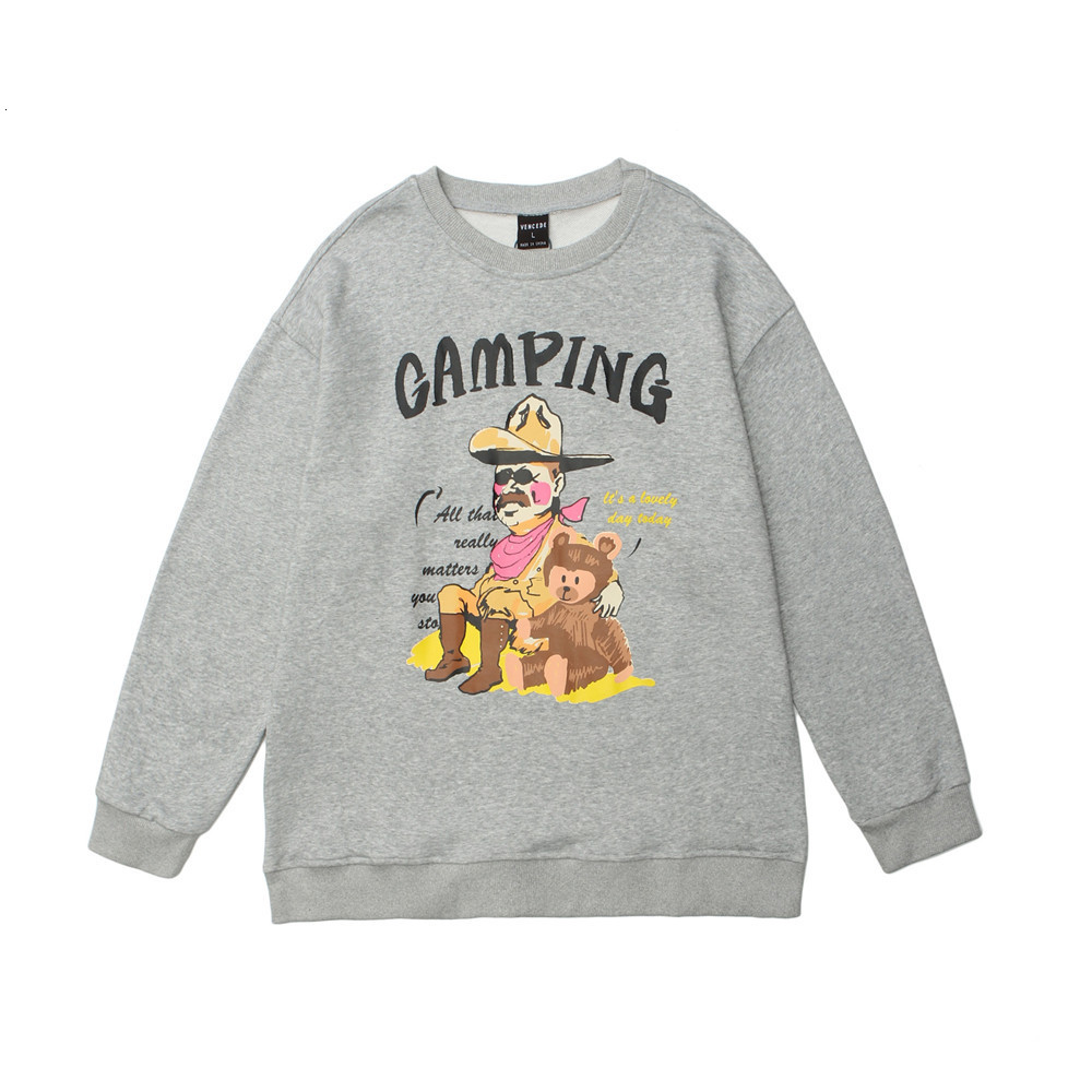 Sweatshirts Cartoon cartoon printed sweater mens street fashion brand loose round neck top BF lazy style Pullover long sleeve Hoodie, Yellow
Sweatshirts Cartoon cartoon printed sweater mens street fashion brand loose round neck top BF lazy style Pullover long sleeve Hoodie, Yellow