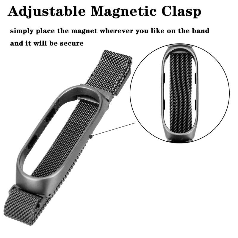 Watch Bands 20MM Stainless Steel Strap Magnetic Loop Metal Band Breathable Waterproof Replacement Bracelet Wristband For Smart
Watch Bands 20MM Stainless Steel Strap Magnetic Loop Metal Band Breathable Waterproof Replacement Bracelet Wristband For Smart