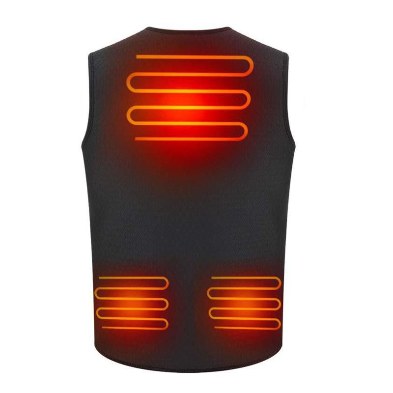 Outdoor Heated Jacket Heating Vest Hiking Clothing Usb Charging Intelligent Electric Heat Vest Heating Warm Clothes Winter #T3, Black
Outdoor Heated Jacket Heating Vest Hiking Clothing Usb Charging Intelligent Electric Heat Vest Heating Warm Clothes Winter #T3, Black