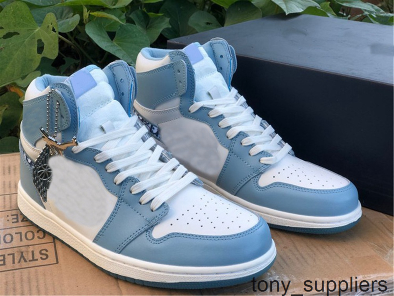 Jumpman 1s Sneaker Patter For Women Men Basketball Shoes Blue White Crystal bottom Sport Sneakers chaussures US5.5-13
Jumpman 1s Sneaker Patter For Women Men Basketball Shoes Blue White Crystal bottom Sport Sneakers chaussures US5.5-13