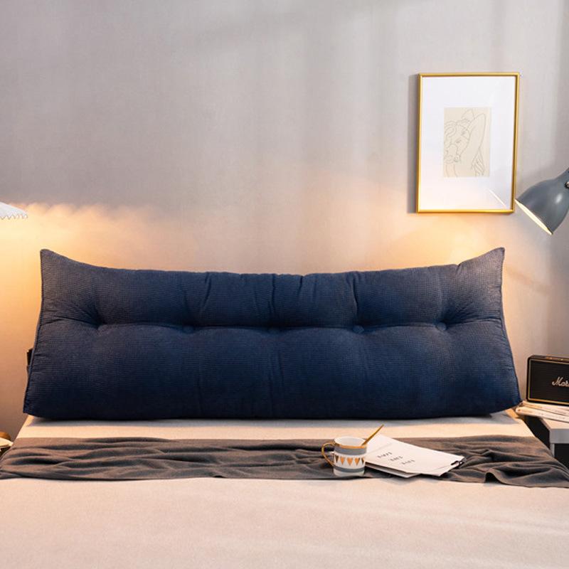 Cushion/Decorative Pillow Morpheus Bed Head Solid Color Simple Triangle Double Lumbar Padded Tatami Living Room Sofa Pillow#hc13, 03
Cushion/Decorative Pillow Morpheus Bed Head Solid Color Simple Triangle Double Lumbar Padded Tatami Living Room Sofa Pillow#hc13, 03