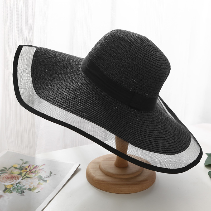 New Small Fresh Summer Trend Fashion Beach Hat Personality Shade Outdoor Sun Hats For Women Straw Cap