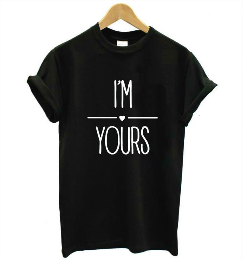 im yours letters print men t shirts cotton casual funny for lady tee hipster drop ship z 806, White;black
im yours letters print men t shirts cotton casual funny for lady tee hipster drop ship z 806, White;black