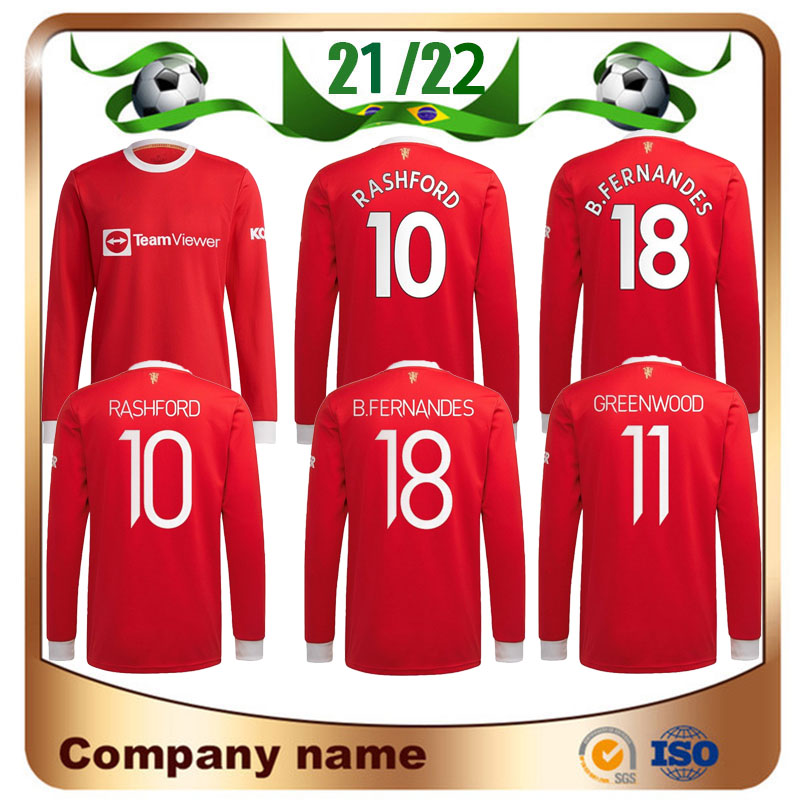 21/22 manchester Long Sleeve United POGBA soccer jerseys 2021 MARTIAL LUKAKU RASHFORD Maillots De Foot Jersey B.FERNANDES GREENWOOD LINGARD Football Uniform, Home epl pach
21/22 manchester Long Sleeve United POGBA soccer jerseys 2021 MARTIAL LUKAKU RASHFORD Maillots De Foot Jersey B.FERNANDES GREENWOOD LINGARD Football Uniform, Home epl pach