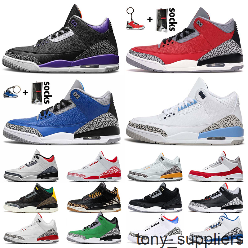2021 New Jumpman 3 Court Purple Red Cement Mens Basketball Shoes 3s Varsity Royal UNC 3 Laser Orange DNM Mocha Mens Trainers Sneakers, #16 new bred 36-47
2021 New Jumpman 3 Court Purple Red Cement Mens Basketball Shoes 3s Varsity Royal UNC 3 Laser Orange DNM Mocha Mens Trainers Sneakers, #16 new bred 36-47