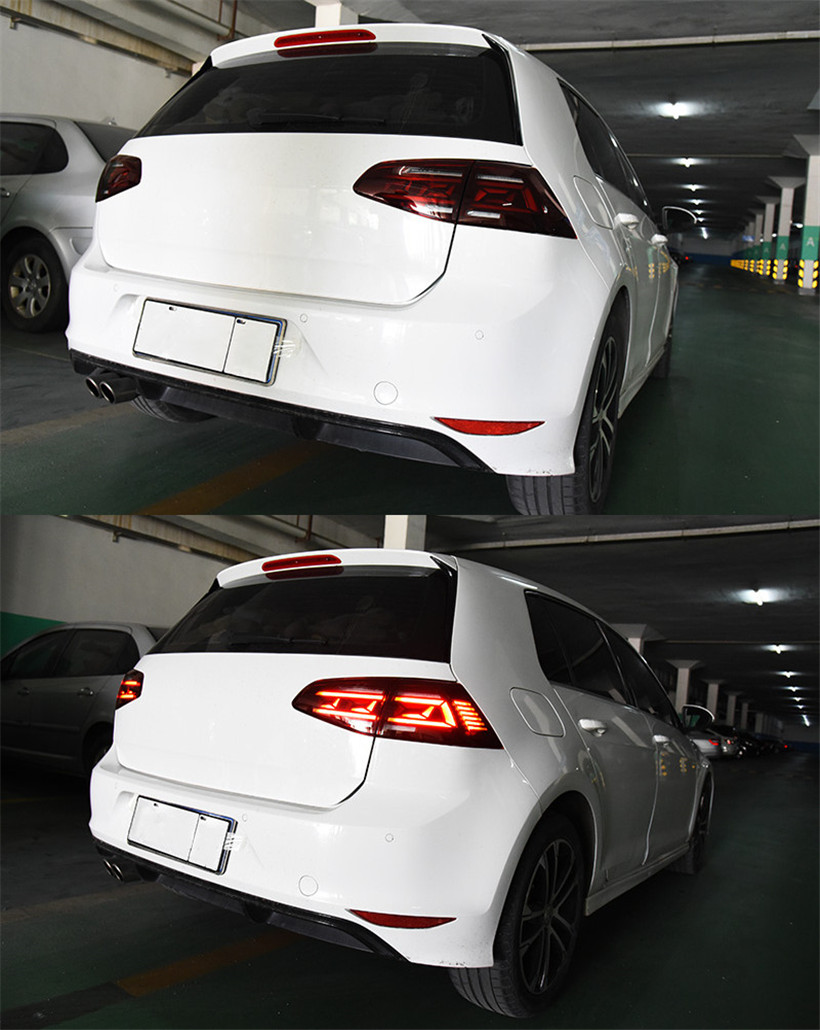 Automotive DRL lamp For VW Golf 7 LED Turn Signal tail light 2013-20 Golf 7.5 Rear Brake Reversing Lights