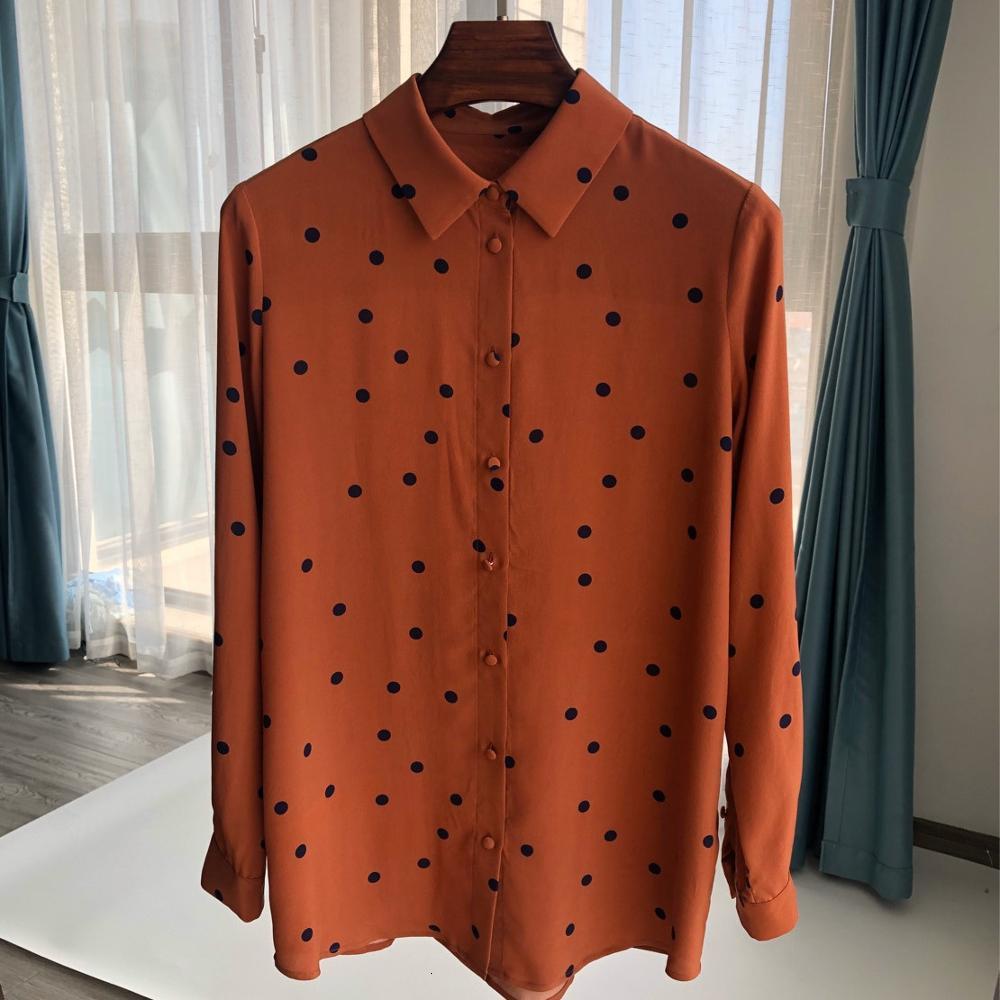 2021 New 100% Polka Dot Das Mulheres De Seda Camisa Impressa Nico Breasted Turn-down Colarinho Manga Longa Feminino Blusa Vintage Qr8a, Black
2021 New 100% Polka Dot Das Mulheres De Seda Camisa Impressa Nico Breasted Turn-down Colarinho Manga Longa Feminino Blusa Vintage Qr8a, Black