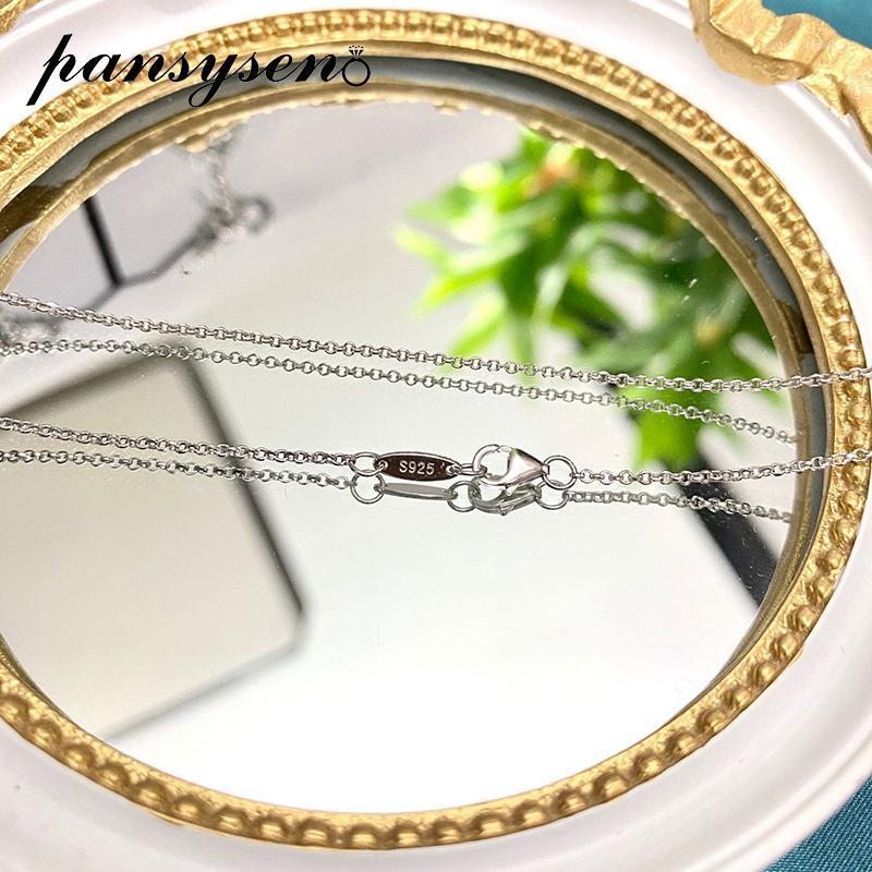 100% 925 Sterling Silver Chains For Jewelry Pendant DIY Accessories White Gold Color Chain Wholesale Drop Gift
100% 925 Sterling Silver Chains For Jewelry Pendant DIY Accessories White Gold Color Chain Wholesale Drop Gift