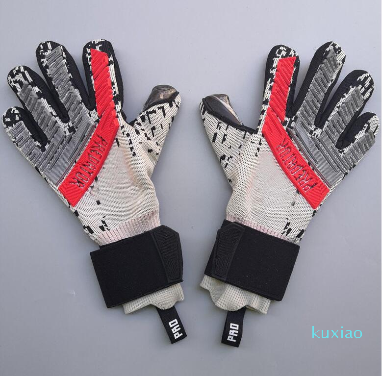2021 Professional Soccer Goalkeeper Glvoes Latex without Finger Protection Children Adults Football Goalie Gloves