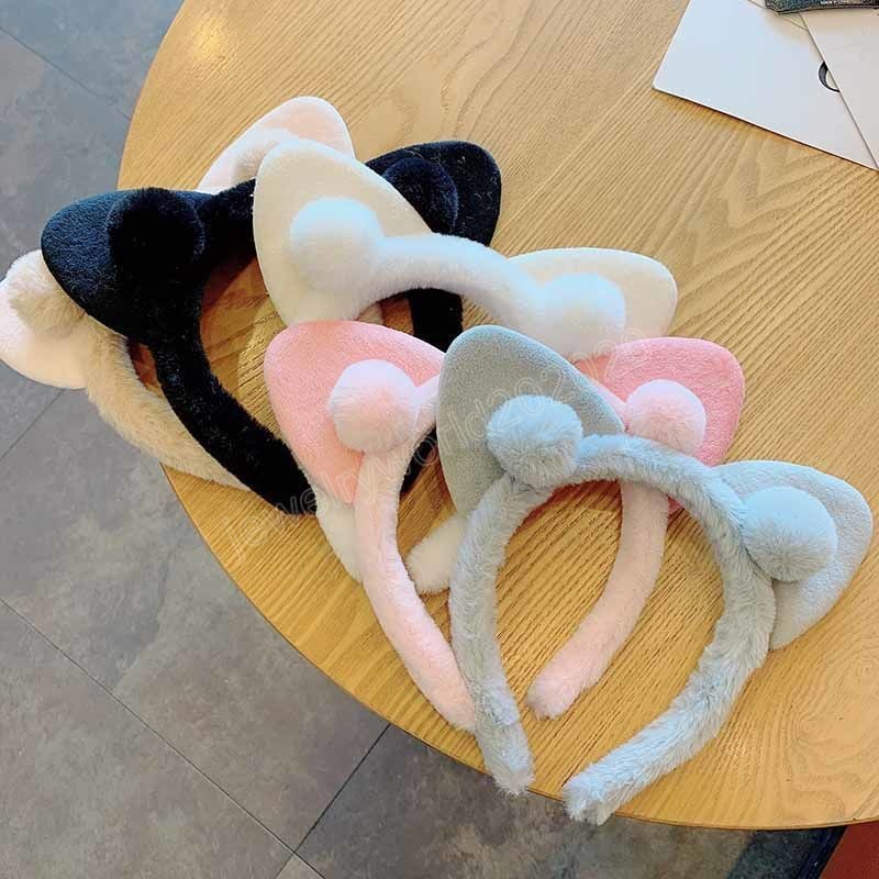 Cute Cat Ear Headband Sweet Pink Pompoms Elastic Hairbands Solid Hair Hoop Women Wash Face Headband Headwrap Hair Accessories
Cute Cat Ear Headband Sweet Pink Pompoms Elastic Hairbands Solid Hair Hoop Women Wash Face Headband Headwrap Hair Accessories