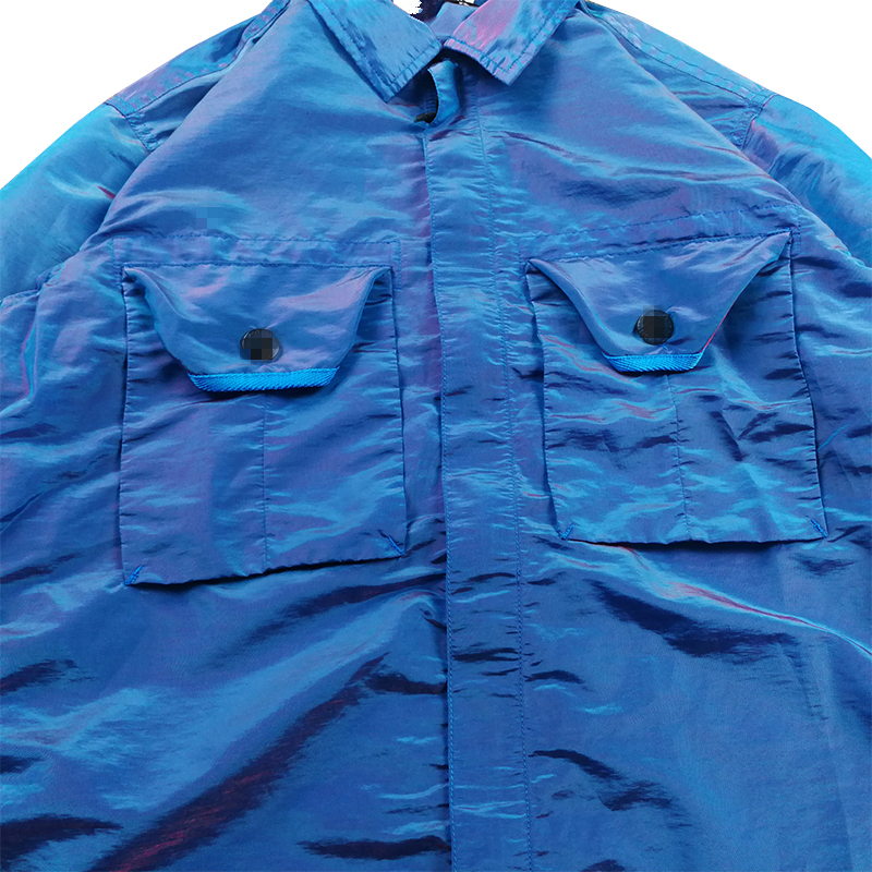 FW Colorful Nylon Tech Fabric Men's Lapel Jacket