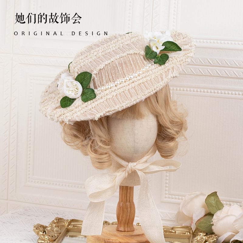 Other Event & Party Supplies French Flat Hat Lolita Summer CLA Classical Lace Flower Han Yang Eclectic Gentle Temperament Straw For Women
Other Event & Party Supplies French Flat Hat Lolita Summer CLA Classical Lace Flower Han Yang Eclectic Gentle Temperament Straw For Women