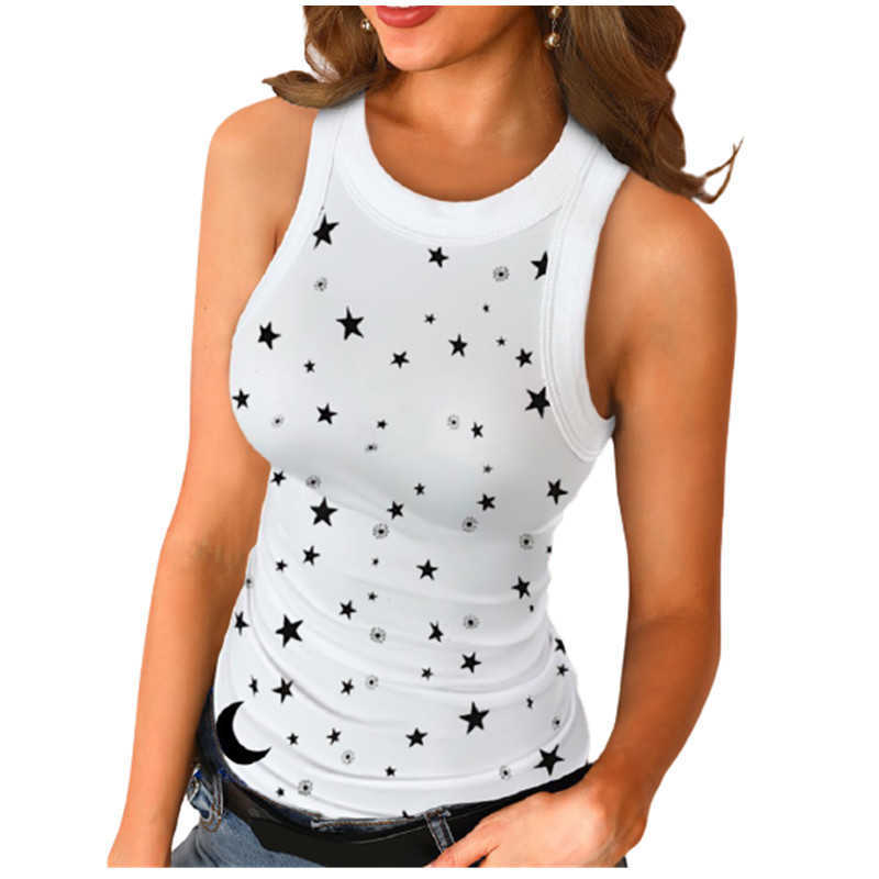 Spring Summer Tank Tops Sexy Sleeveless Slim Women T-Shirts Casual O-Neck Patchwork Female Bodycon Vest 210526