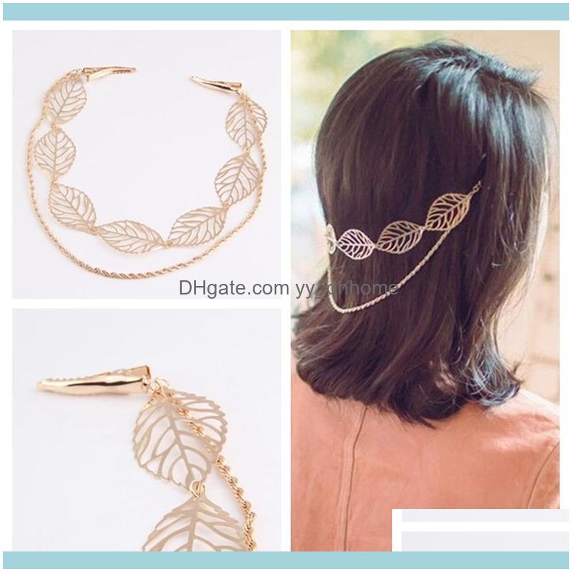 Jewelrybohemia Women Headbands Fashion Leaf Headwear Aessories Trendy Bridal Wedding Head Bands Chain Hair Clips Jewelry & Barrettes Drop De
Jewelrybohemia Women Headbands Fashion Leaf Headwear Aessories Trendy Bridal Wedding Head Bands Chain Hair Clips Jewelry & Barrettes Drop De