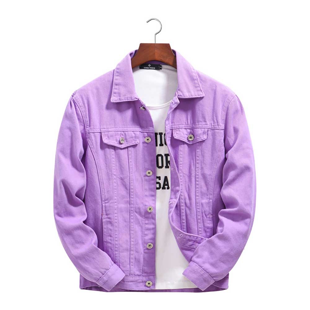 2021 New Fashion Plus Size Denim Casual Male Loose Korean Baggy Cowboy Thin Outwear Men's Jacket N85i, Purple
2021 New Fashion Plus Size Denim Casual Male Loose Korean Baggy Cowboy Thin Outwear Men's Jacket N85i, Purple