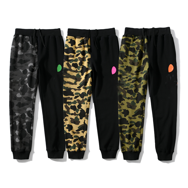 Fashion Women Pants Casual Men Sport Pants Sweatpants Hip Hop camouflage stitching Luminous shark head Streetwear high-quality With Box, Black;white
Fashion Women Pants Casual Men Sport Pants Sweatpants Hip Hop camouflage stitching Luminous shark head Streetwear high-quality With Box, Black;white
