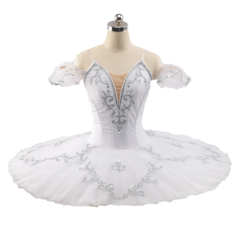 White sliver Swan Professional Ballet Tutu for Women Classical Pancake Platter Tutu dress Nutcracker Ballet Stage Costume child
White sliver Swan Professional Ballet Tutu for Women Classical Pancake Platter Tutu dress Nutcracker Ballet Stage Costume child