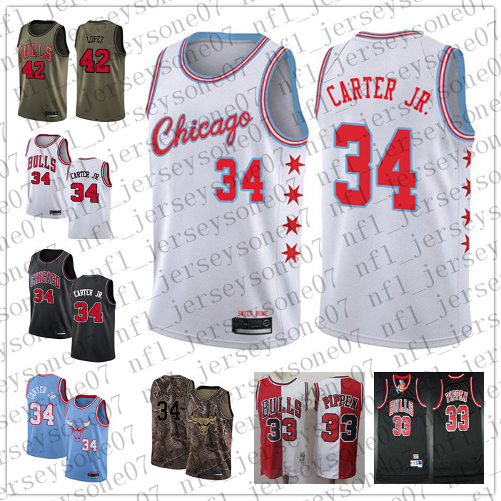 Custom Chicago Mens women youth Bullss 33 Scottie Pippen 34 Wendell Carter 42 Robin Lopez blue white red Throwback Basketball jersey, Black
Custom Chicago Mens women youth Bullss 33 Scottie Pippen 34 Wendell Carter 42 Robin Lopez blue white red Throwback Basketball jersey, Black