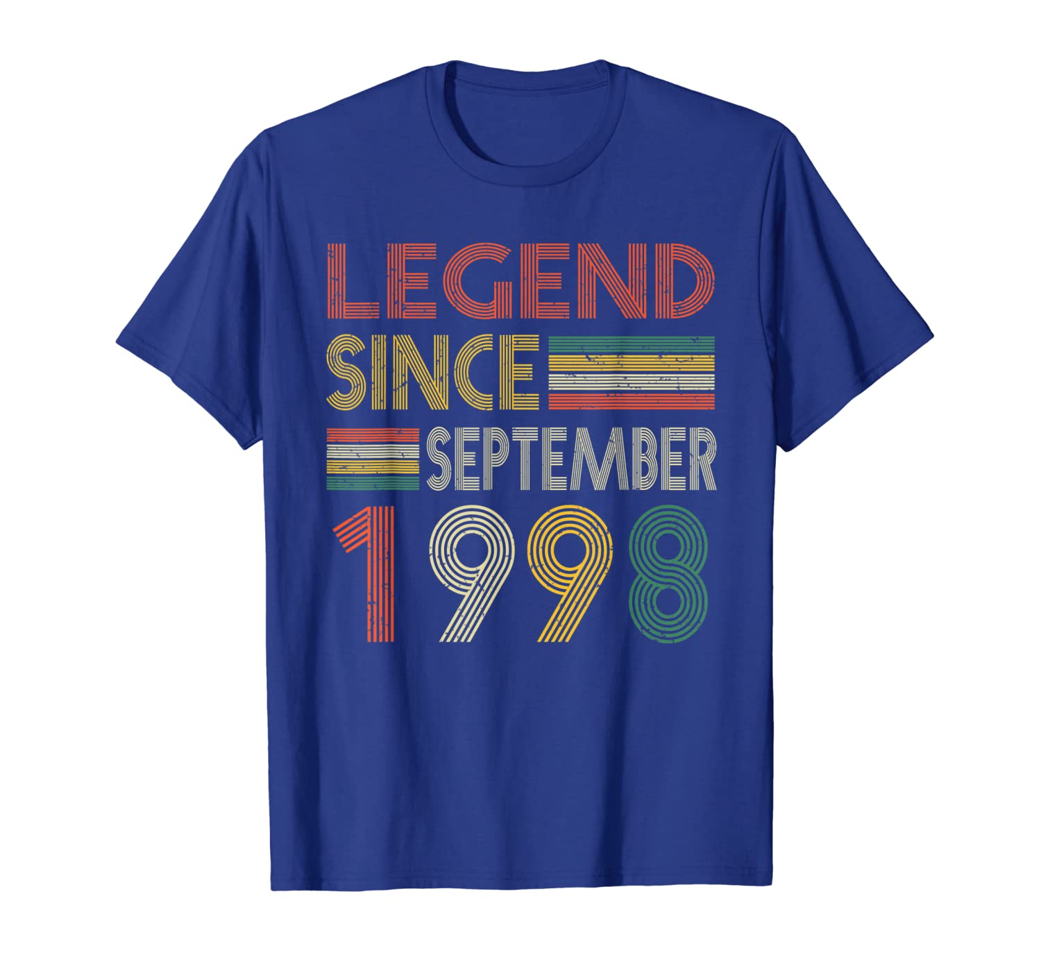 Legend Since September 1998 Shirt-21st Birthday Gift Shirt, White;black 
Legend Since September 1998 Shirt-21st Birthday Gift Shirt, White;black
