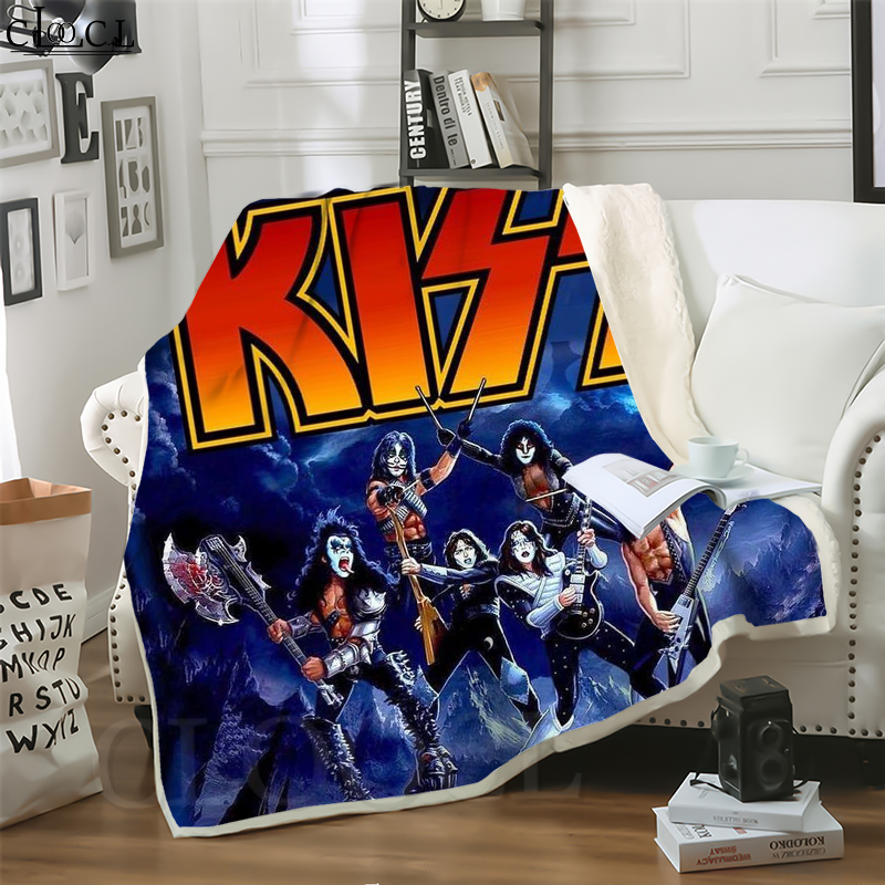 CLOOCL New Hard Rock Kiss Band 3D Print Street Style Conditioning Blanket Sofa Teens Bedding Throw Blankets Plush Quilt
CLOOCL New Hard Rock Kiss Band 3D Print Street Style Conditioning Blanket Sofa Teens Bedding Throw Blankets Plush Quilt