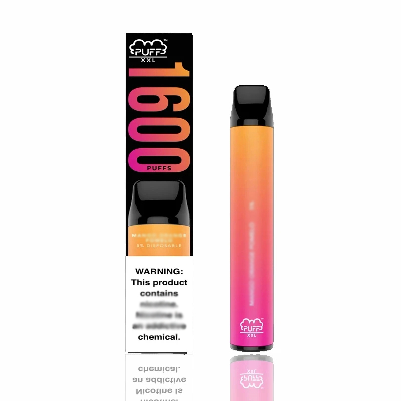 Puff XXL Disposable Vape Pen 1600 Puff Pre Filled Pods Vape Cartridge Puff Bars e cigarette
Puff XXL Disposable Vape Pen 1600 Puff Pre Filled Pods Vape Cartridge Puff Bars e cigarette