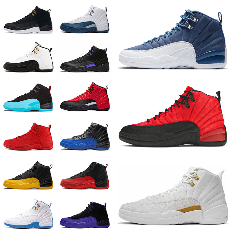 Top High Quality Jumpman 12 Original Mens Basketball Shoes Stone Blue Flu Game University Gold Bulls FIBA Gamma blue Sneakers Men Trainers, A dark concord 40-47
Top High Quality Jumpman 12 Original Mens Basketball Shoes Stone Blue Flu Game University Gold Bulls FIBA Gamma blue Sneakers Men Trainers, A dark concord 40-47