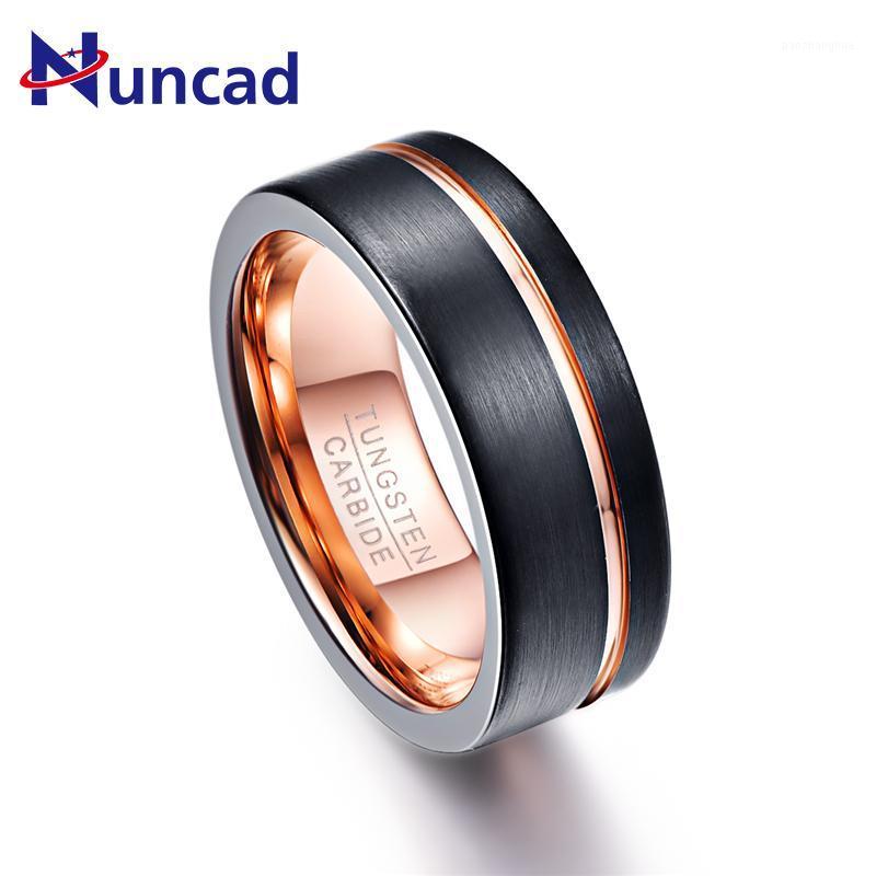 Wedding Rings 8mm Men Ring 100% Tungsten Carbide Rose Gold Color Bands Engagement Anillos Para Hombres Pierscienie, Slivery;golden
Wedding Rings 8mm Men Ring 100% Tungsten Carbide Rose Gold Color Bands Engagement Anillos Para Hombres Pierscienie, Slivery;golden