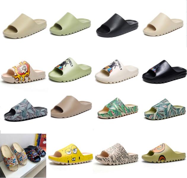 2021 SLRN slipper sandals sandal Graffiti Desert Sand Triple Black White Resin west Slide Foam Runner Sesame Street pattern pure core Slippers mens womens size 36-46, Box
2021 SLRN slipper sandals sandal Graffiti Desert Sand Triple Black White Resin west Slide Foam Runner Sesame Street pattern pure core Slippers mens womens size 36-46, Box