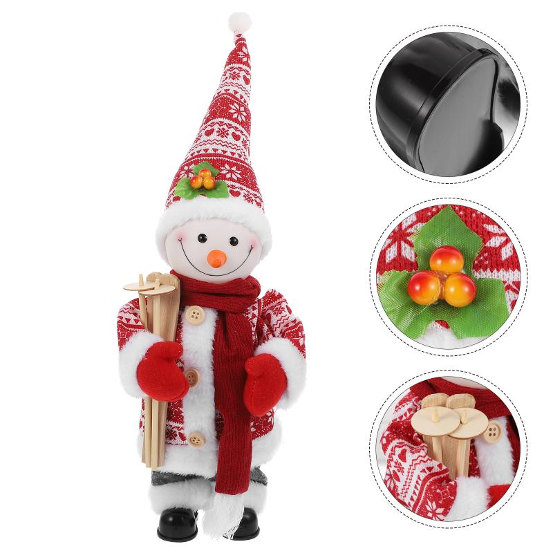 Interior Decorations 1pc Decorative Snowman Ornament Luminous Dancing Decor Christmas Supply
Interior Decorations 1pc Decorative Snowman Ornament Luminous Dancing Decor Christmas Supply