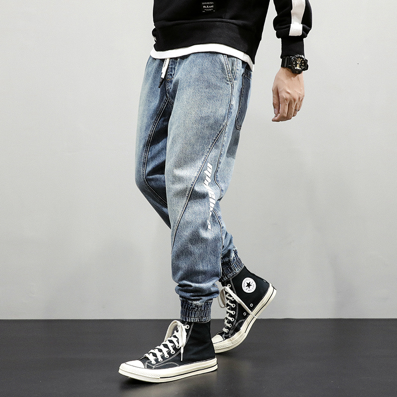 2021 New Japanese Fashion Jeans Light Blue Spliced Designer Denim Cargo Pants Wide Leg Harem Trousers Streetwear Hip Hop Joggers Men Yiq9
2021 New Japanese Fashion Jeans Light Blue Spliced Designer Denim Cargo Pants Wide Leg Harem Trousers Streetwear Hip Hop Joggers Men Yiq9