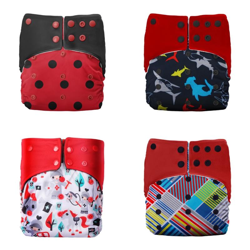 Cloth Diapers 4pcs/Set Washable Eco-Friendly Diaper Cover Adjustable Nappy Reusable Fit 3-15kg Baby
Cloth Diapers 4pcs/Set Washable Eco-Friendly Diaper Cover Adjustable Nappy Reusable Fit 3-15kg Baby