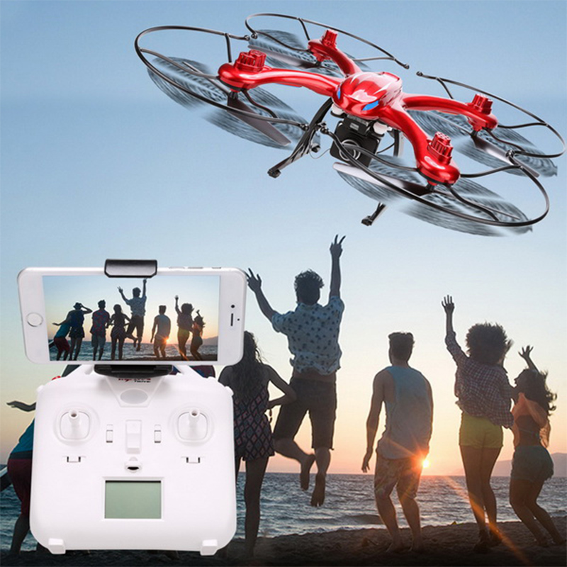 

X102H WIFI FPV RC Quadcopter Drone With C4018 720P Aerial Camera 14.0 HD Camera 2.4GHz 4CH 6-Axis Gyro FPV With LED Night Lights, No camera