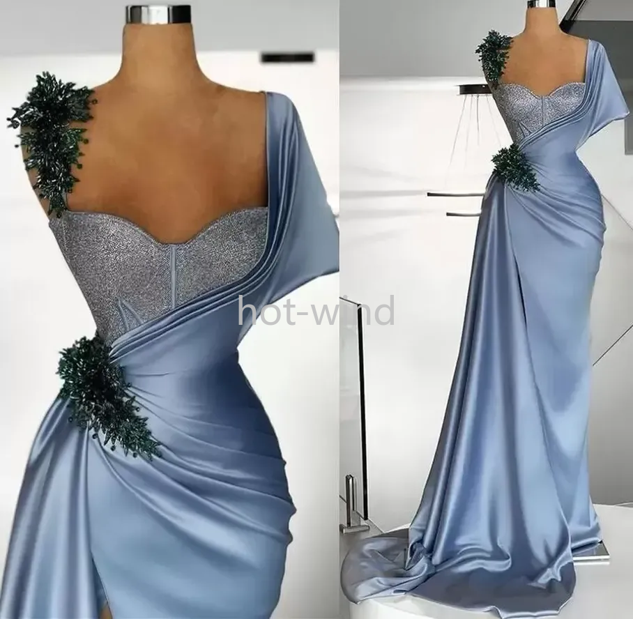 NEW Plus Size Arabic Aso Ebi Sexy Sheath Beaded Prom Dresses Spaghetti Satin Stylish Evening Formal Party Second Reception Gowns Dress ZJ220, Water melon
NEW Plus Size Arabic Aso Ebi Sexy Sheath Beaded Prom Dresses Spaghetti Satin Stylish Evening Formal Party Second Reception Gowns Dress ZJ220, Water melon