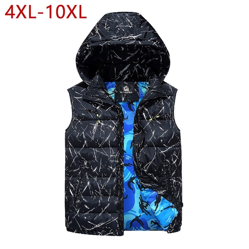 10XL Plus Size Winter Warm Cotton Vest Men Hoodies Sleeveless Jacket Casual Fashion Slim Fit Work Vest Waistcoat 3ZWJ13 211111, Light blue vest
10XL Plus Size Winter Warm Cotton Vest Men Hoodies Sleeveless Jacket Casual Fashion Slim Fit Work Vest Waistcoat 3ZWJ13 211111, Light blue vest