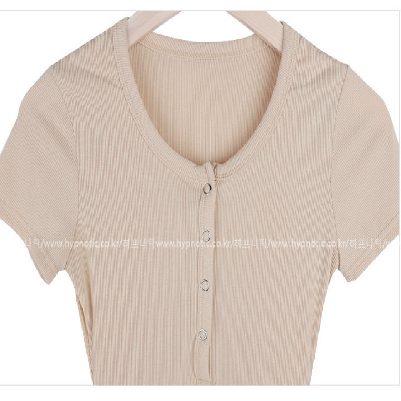 Summer Top Sexy T Shirt Women Elasticity TShirt Korean Style Woman Clothes Slim Tshirt Female Skinny Short Sleeve Tops Tee 210303