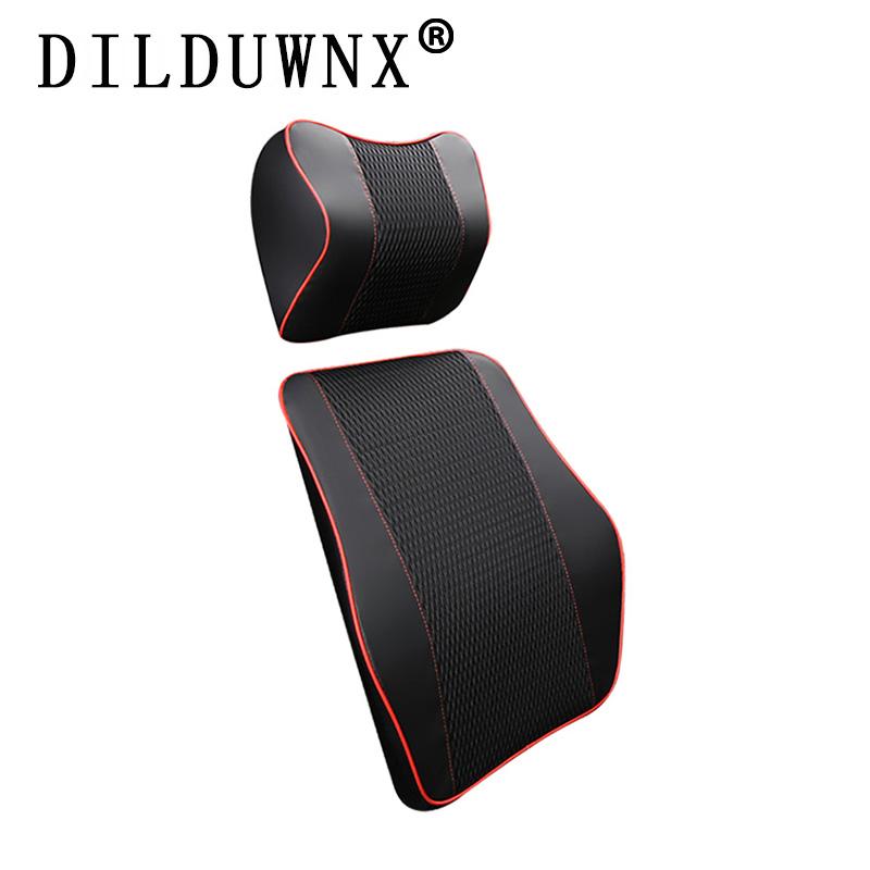 Seat Cushions DILDUWNX Four Seasons Supplies Car Pillow Cover Headrest Memory Foam Sandwich Artificial Leather Neck
Seat Cushions DILDUWNX Four Seasons Supplies Car Pillow Cover Headrest Memory Foam Sandwich Artificial Leather Neck