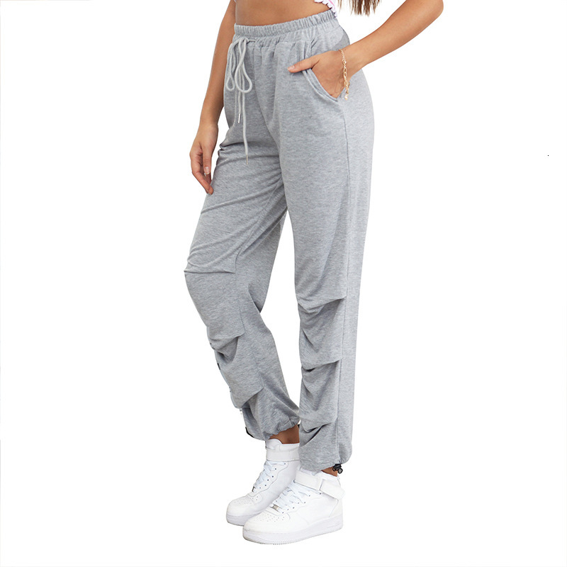 2021 New Fashion Up Autumn Solid Color High Waist Sports Casual Fold Lace Long Length Pants Women Clothes Qyvu, Light gray
2021 New Fashion Up Autumn Solid Color High Waist Sports Casual Fold Lace Long Length Pants Women Clothes Qyvu, Light gray