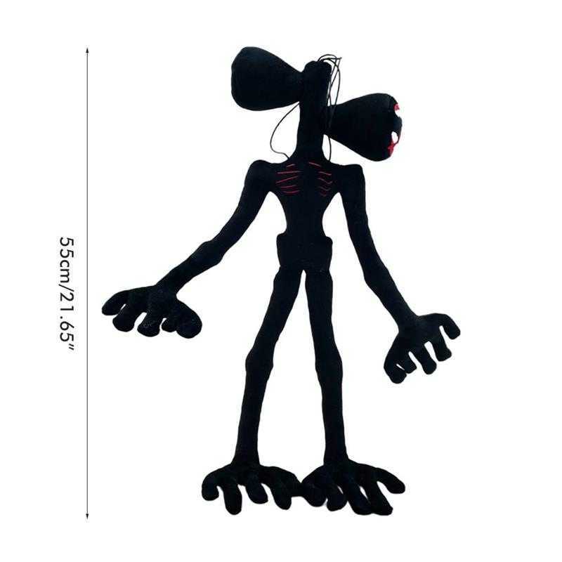 Anime Siren Head Plush Doll Toys Scary Sirenhead Cat Soft Cartoon Stuffed Horror Toys For Children Birthday Gift 210724