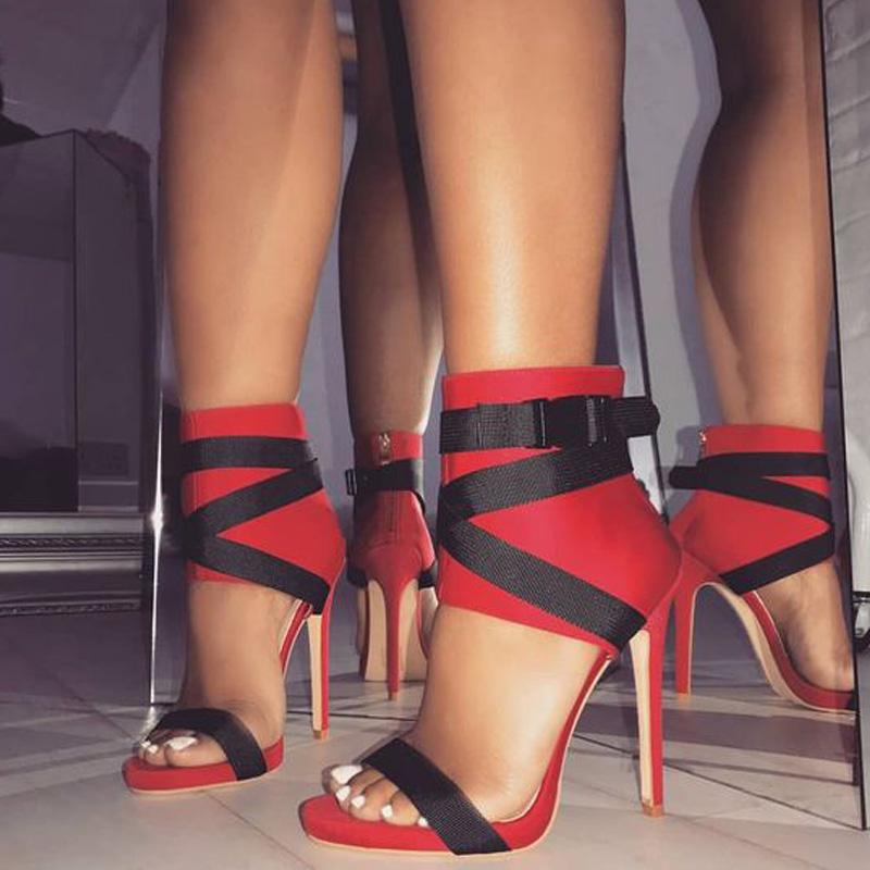 Sandals Summer 2021 Fashion Hollow Out Women's High Quality Fabric Color Matching Leisure Women Heel, White
Sandals Summer 2021 Fashion Hollow Out Women's High Quality Fabric Color Matching Leisure Women Heel, White