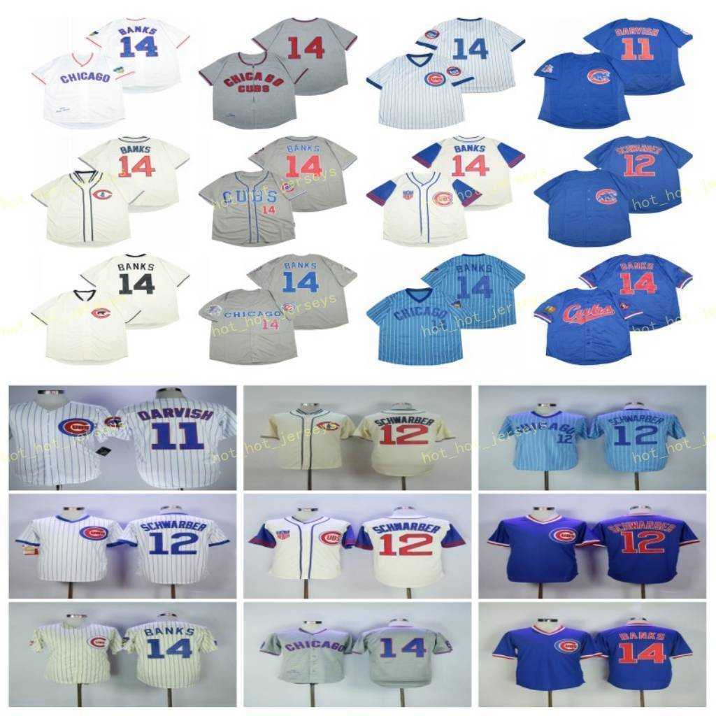 Retired 12 Kyle Schwarber Baseball Jersey 14 Ernie Banks 11 Yu Darvish 1994 1957 1929 1942 1916 1968 Vintage Retro Cooperstown Mesh Stitched, Blue;black
Retired 12 Kyle Schwarber Baseball Jersey 14 Ernie Banks 11 Yu Darvish 1994 1957 1929 1942 1916 1968 Vintage Retro Cooperstown Mesh Stitched, Blue;black