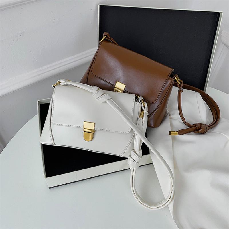 Casual Solid Color Crossbody Handbag Women PU Leather Flap Purse Ladies Shoulder Underarm Bag, White
Casual Solid Color Crossbody Handbag Women PU Leather Flap Purse Ladies Shoulder Underarm Bag, White