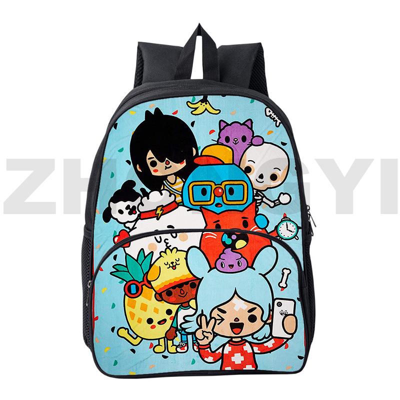 Backpack 3D Toca Life World 16 Inch Large Capacity Canvas Men Kids School Bags Cartoon Cute Laptop College Bookbags, Toca23
Backpack 3D Toca Life World 16 Inch Large Capacity Canvas Men Kids School Bags Cartoon Cute Laptop College Bookbags, Toca23