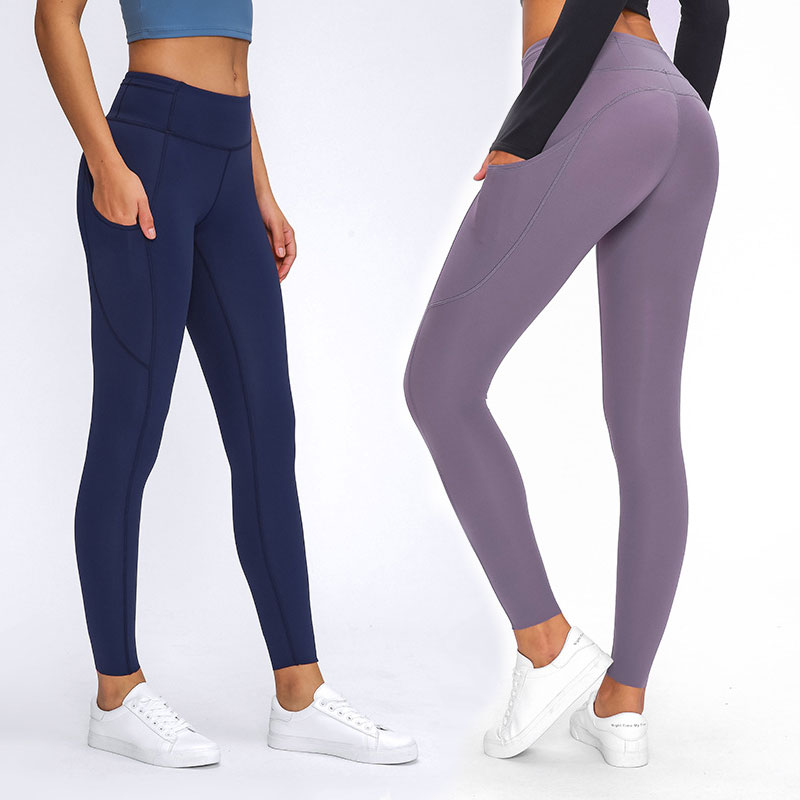 L-36 Women's Yoga Pants With Pockets Sports Tights Leggings Pants Solid Color High-Rise Sports Trousers Feminine Fitness Tights Pants, Turquoise
L-36 Women's Yoga Pants With Pockets Sports Tights Leggings Pants Solid Color High-Rise Sports Trousers Feminine Fitness Tights Pants, Turquoise