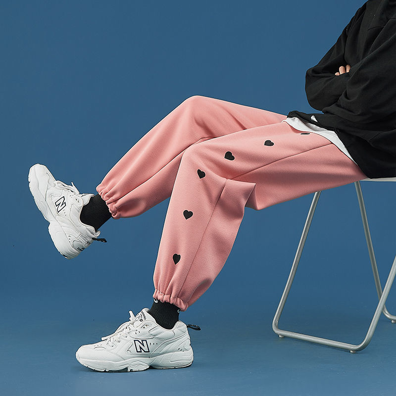 New 2021 Men' Fashions Hare Casual Leggings in Warm Joggers Sweatpants Streetwear Thickening -2xl-sized Pants F77d, Pink.
New 2021 Men' Fashions Hare Casual Leggings in Warm Joggers Sweatpants Streetwear Thickening -2xl-sized Pants F77d, Pink.
