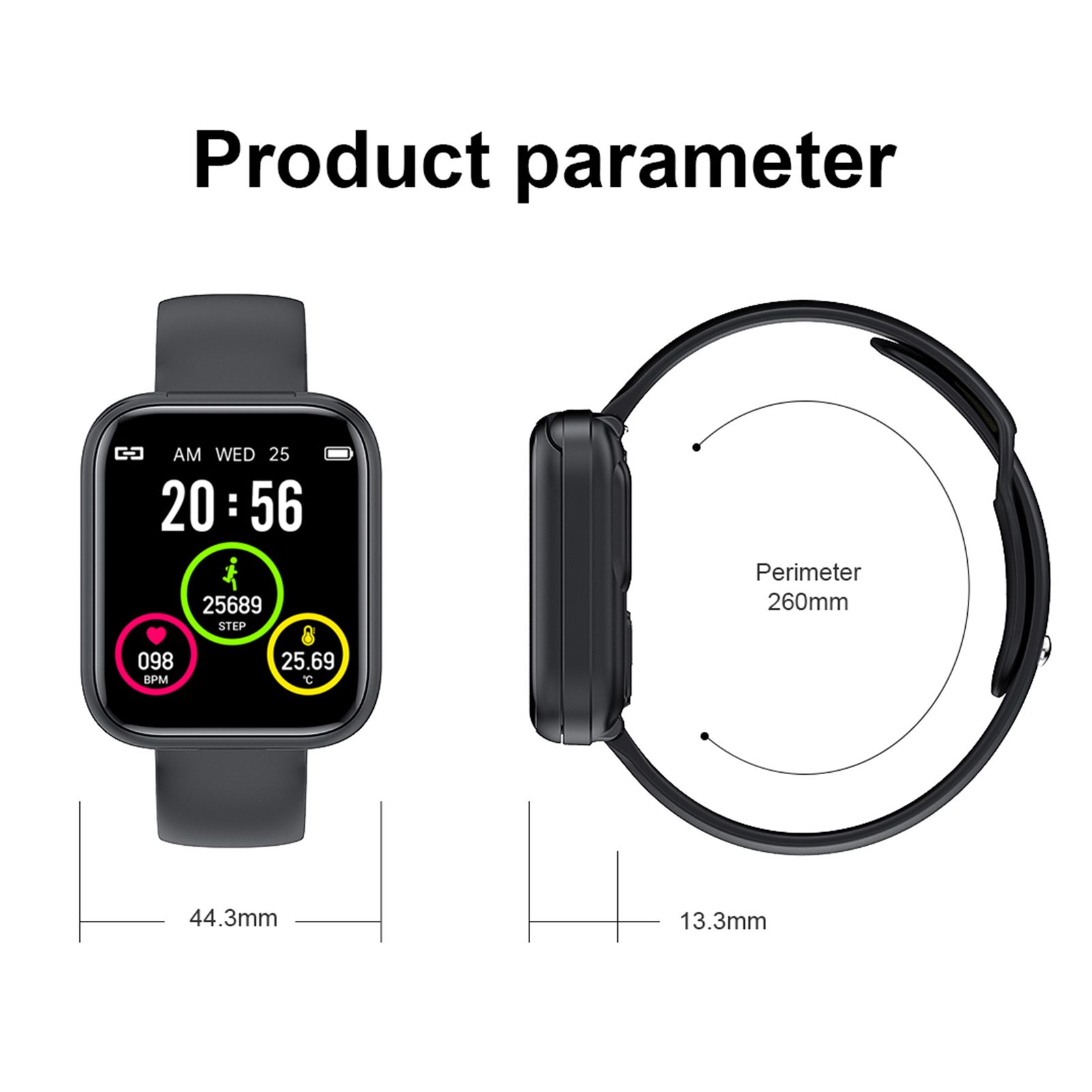Newest 2 in 1 Smart watch with Earbuds Wireless TWS Earphone X5 Headphone Heart Rate Monitor Full Touch Screen Music Fitness Smart
