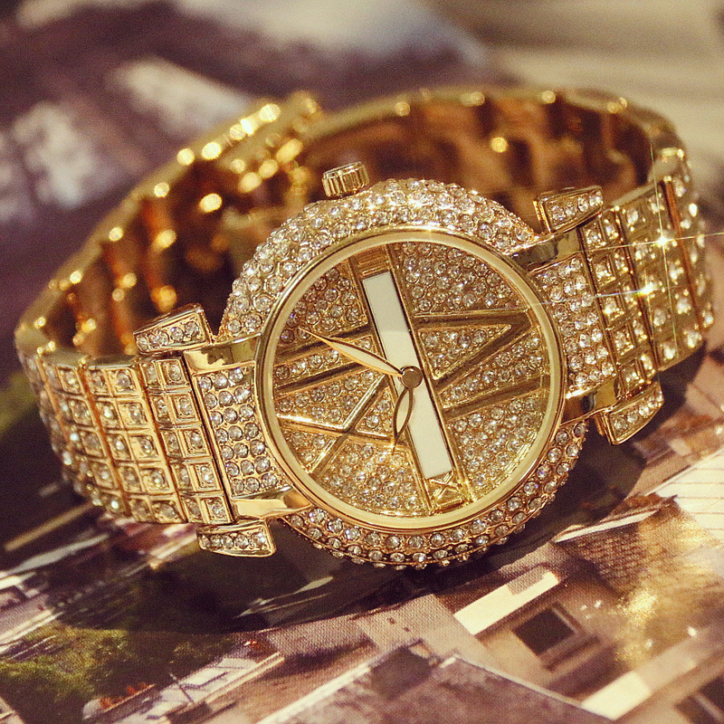 Luxury Diamond Women Watches Fashion Stainless Steel Bracelet Wrist Watch Women Design Quartz Watch Clock relogio feminino 220212, Gold
Luxury Diamond Women Watches Fashion Stainless Steel Bracelet Wrist Watch Women Design Quartz Watch Clock relogio feminino 220212, Gold