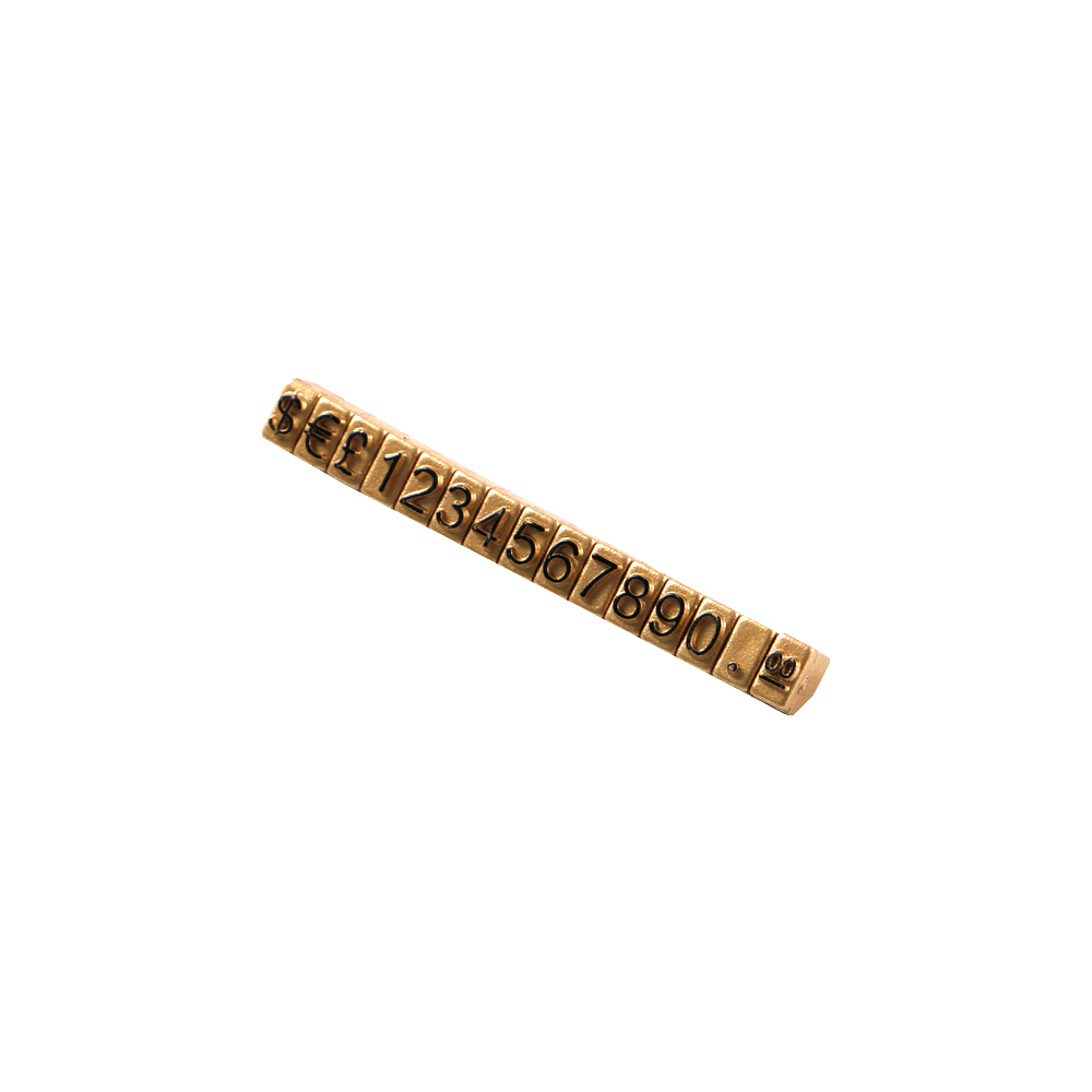 Black Pricing Tag Display Jewellery Tags Price Cube Kit